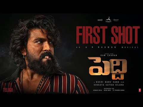 Watch PEDDI Teaser / Trailer | Ram Charan | Janhvi Kapoor Telugu video
