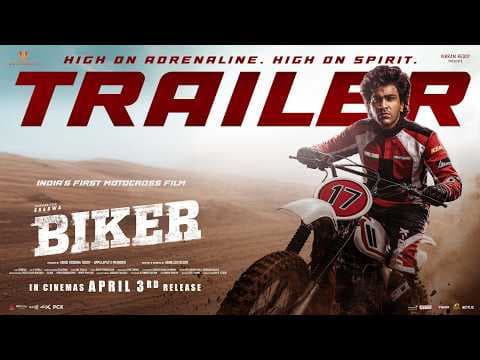 Watch BIKER (2026) Telugu Trailer / Teaser | Sharwanand | Rajashekhar | Malvika Nair Telugu video